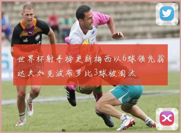 世界杯射手榜更新梅西以6球领先翁达夫加克波布罗比3球被淘汰